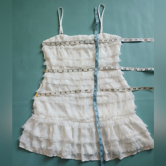 Princess Polly Molina Ruffle Fringe Detail Mini Dress - Picture 7 of 9